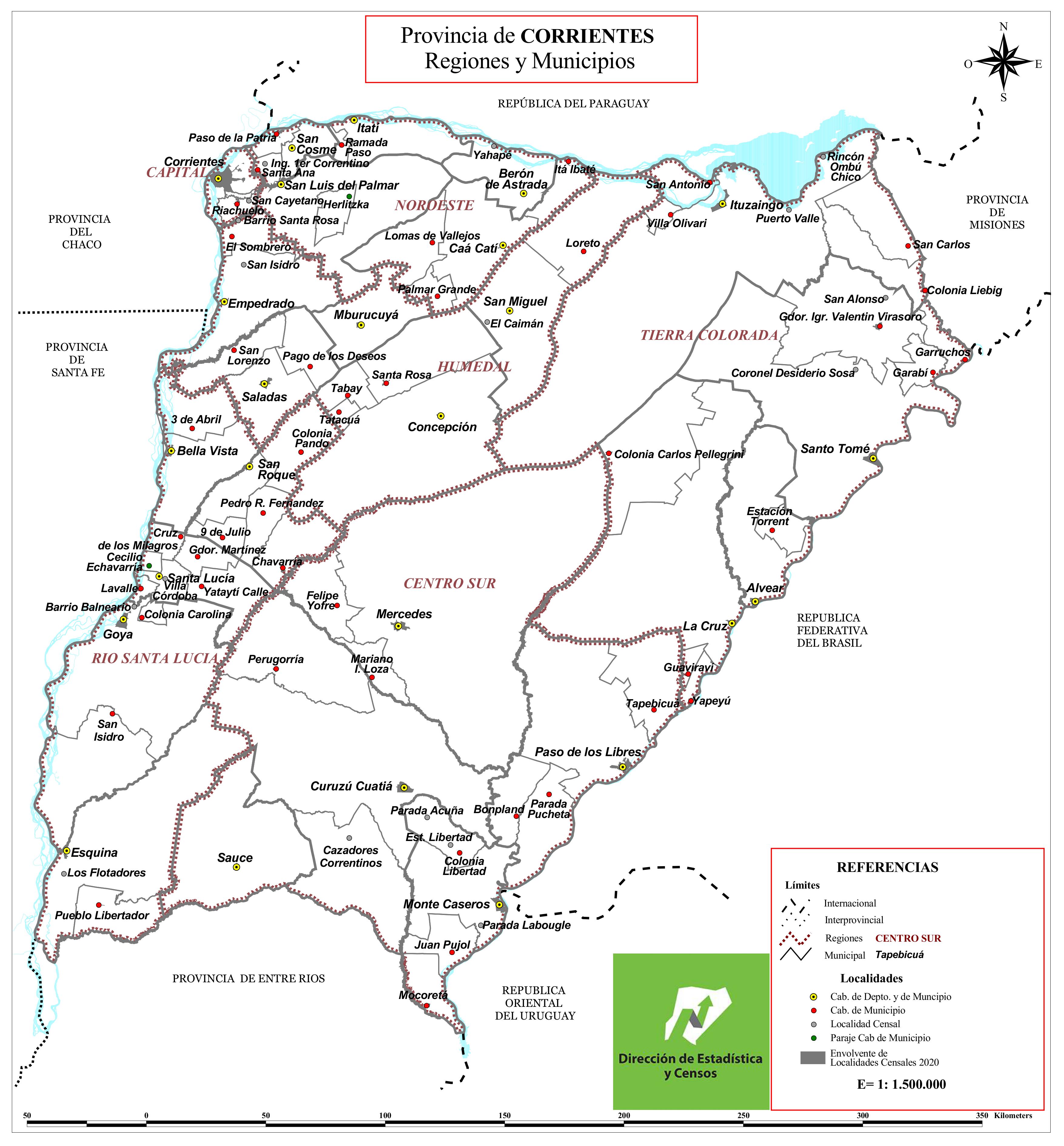 Dirección De Estadística Y Censos De La Provincia De Corrientes